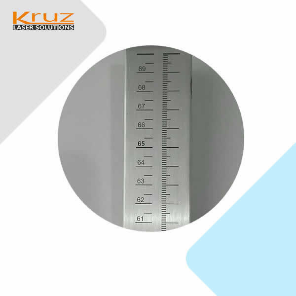 Aluminum oxidation laser marking 